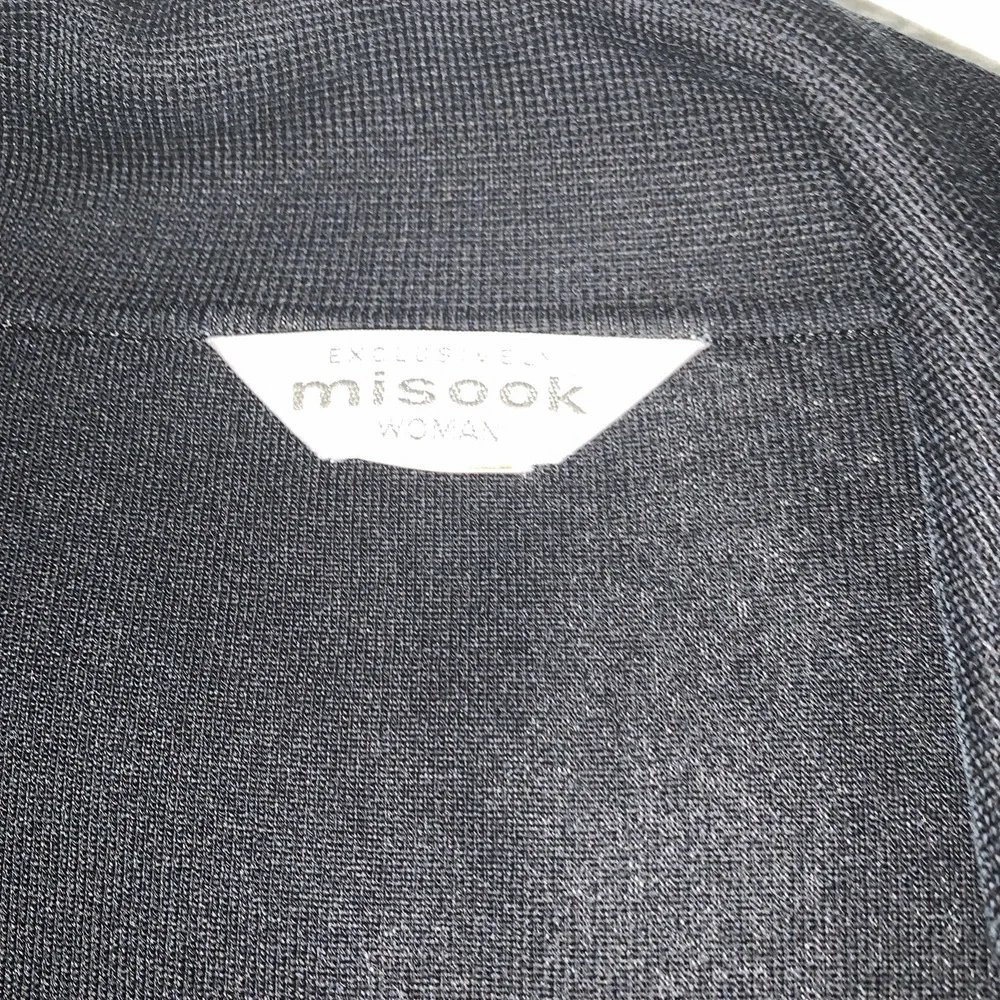 Exclusively Misook Cardigan Womens 1X Open‎ Front Sweater Tunic Office - Picture 4 of 6